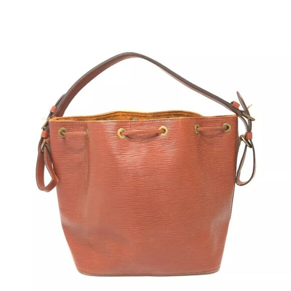 LOUIS VUITTON Epi Petit Noe Drawstring Crossbody Shoulder Bag - Picture 2 of 10